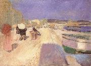 Edvard Munch The English man at the Venice street oil painting